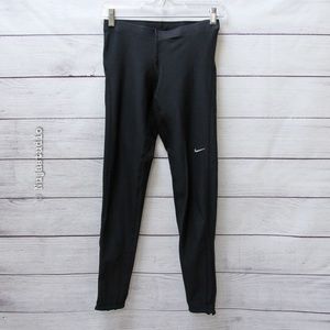 Nike Running Tights with Reflective Zipper